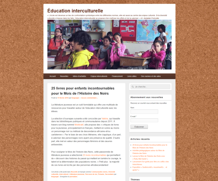 Commission scolaire de Montréal CSDM Mistikrak