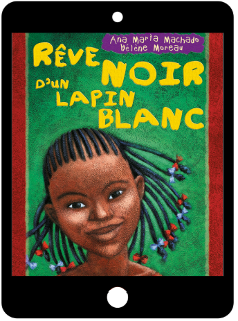 Rêve noir lapin blanc numérique